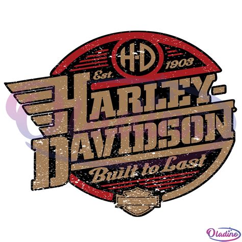 Built To Last Harley Davidson Motorcycles Svg Digital File Harley Davidson