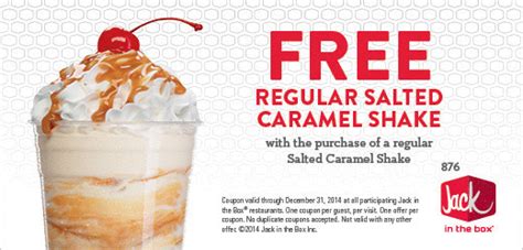 You will always find the latest trends and highlights of the site via shake shack promo codes on couponado. Pinned November 23rd: Second caramel shake free at #Jack ...
