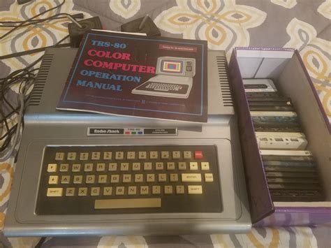 This Is My 1983 Trs 80 Color Computer From Radio Shack The Computer