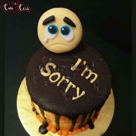 I M Sorry Chocolate Drip Cake Cake O Clock Best Customize Designer Cakes Lahore