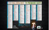 Fall Tv Schedule 2017 New Shows Pictures