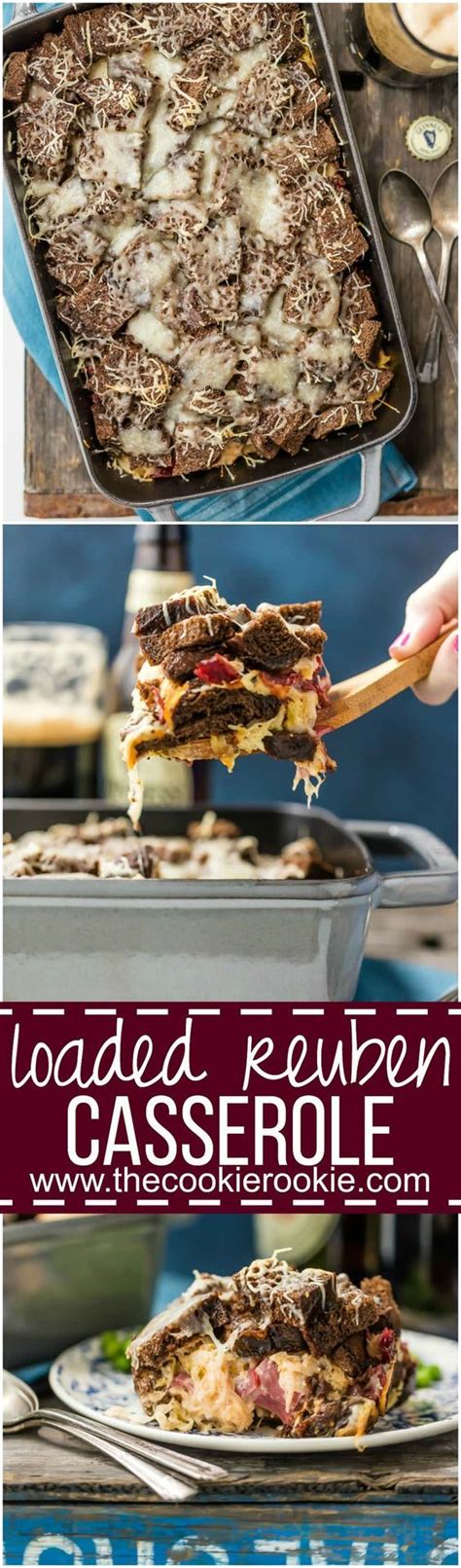 Simply place the sauerkraut and beef brisket in your slow cooker (along with any included spices) and set on low heat for 9 to 11 once it's done, build a delicious sandwich with swiss cheese, thousand island dressing and toasted pumpernickel rye bread. We LOVE this Loaded Reuben Casserole every St. Patrick's Day! Such an easy comfort food recipe ...