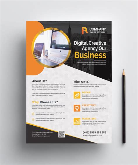 Creative Print Flyer Design Graphic Prime Graphic Design Templates