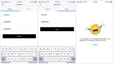 Introduction to react native authentication. A react native boilerplate with authentication already ...