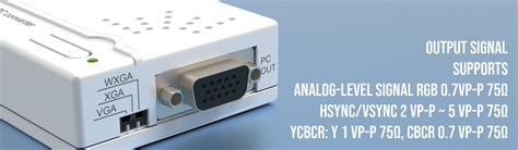 Ix Cga Ycbcr To Vga Converter N Tech