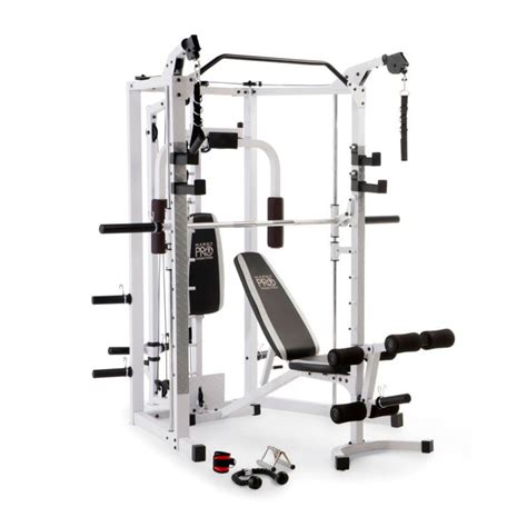 Marcy 5276 Combo Smith Heavy Duty Total Body Strength Home Gym Machine