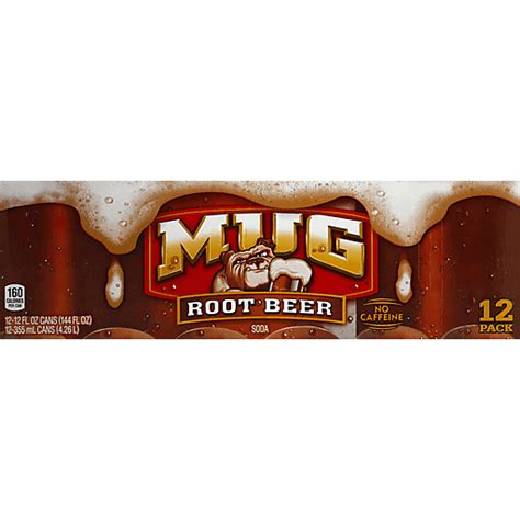 Mug Root Beer 12 Pack 12 Ounce Cans Soft Drinks Foodtown