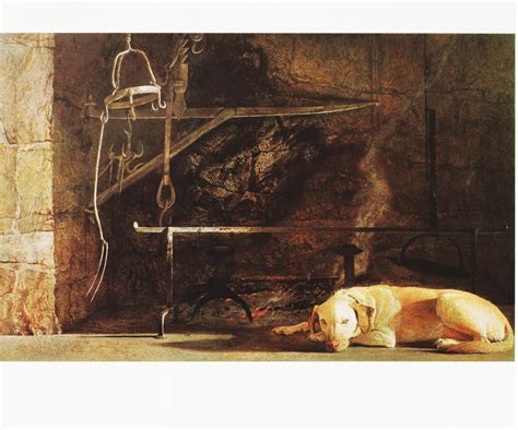 Vintage Wyeth Print Andrew Wyeth Art Dog Artwork Ides Of Etsy