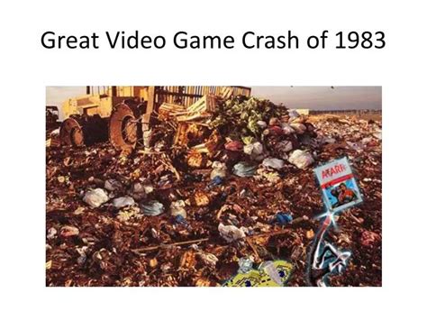 Ppt Great Video Game Crash Of 1983 Powerpoint Presentation Free