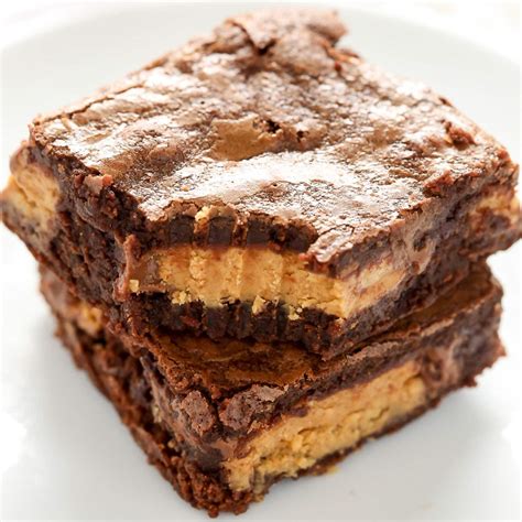 fudgy peanut butter cup brownies