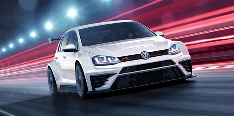 Volkswagen Golf Gti Tcr Race Car Revealed Photos 1 Of 4