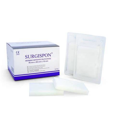 Absorbable Collagen Membrane For Surgical Bleeding Packaging Size