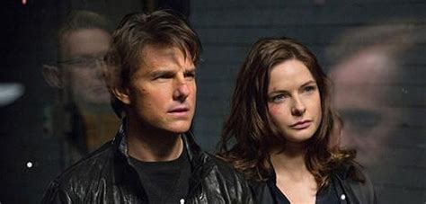 New Mission Impossible Rogue Nation Still With Tom Cruise And Rebecca Ferguson