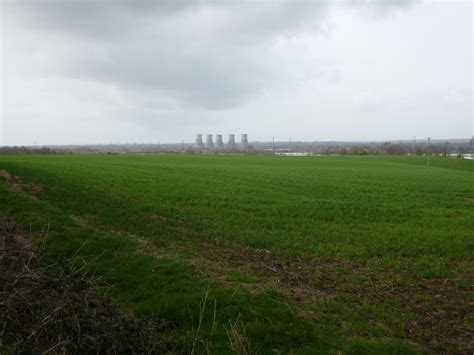 Trent Valley And The Cooling Towers At © Jonathan Thacker