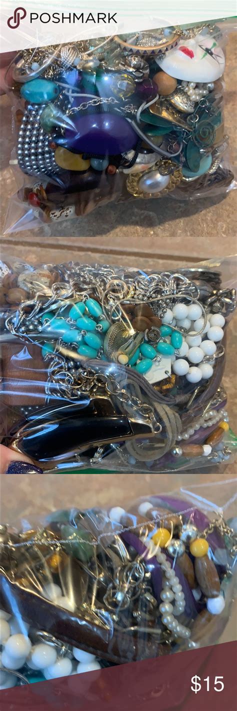 Craft Repurpose Junk Drawer Wearable Jewelry Bag Jewelry Bags Womens