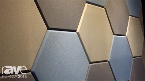 CEDIA 2016: Wallscapes Intros New Geometric Acoustical Panel - YouTube