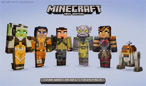 Star Wars Rebels Skin Pack Available Now For Minecraft Xblafans