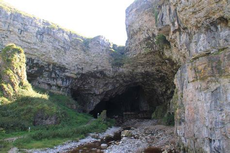 Smoo Cave A Waterfall In A Cave In Scotlands Highlands