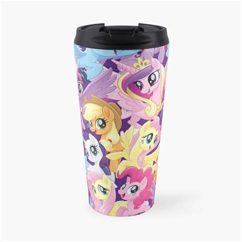 My Little Pony Ponies Travel Coffee Mug Tumbler My Little Pony Plush