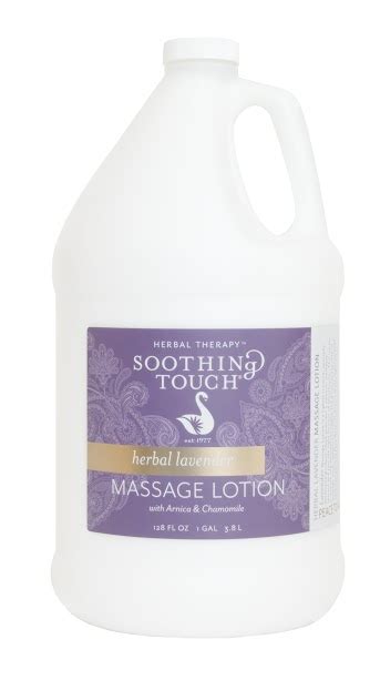 Soothing Touch Herbal Lavender Lotion Gallon