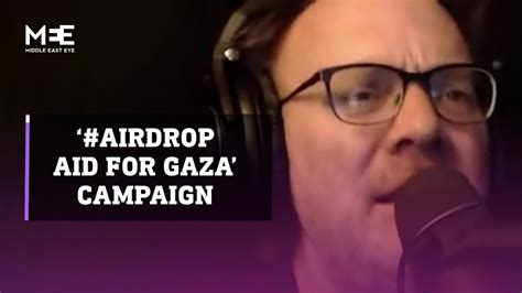 David Rovics Sings ‘airdrop To Support The Airdropaidforgaza Campaign