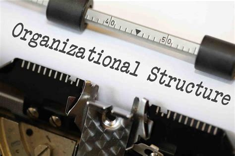 Organizational Structure Free Of Charge Creative Commons Typewriter Image