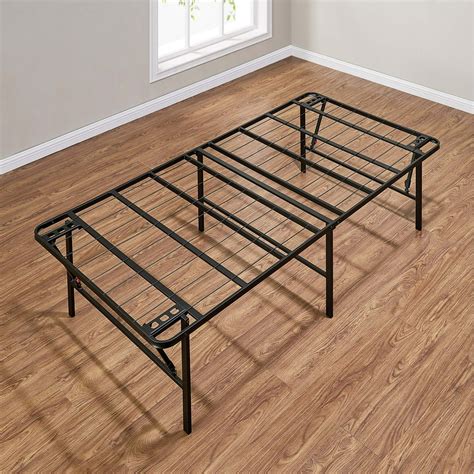 Mainstays 18 High Profile Foldable Steel Bed Frame Powder Coated
