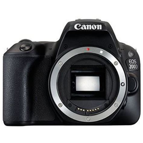 Canon Eos 200d Body Black Dslrs Photopoint