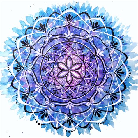 Watercolor Mandala By Flexibledreams On Deviantart