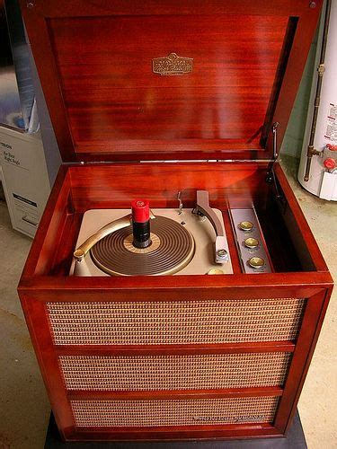 Rca Victor Model 6 Hf 4 Circa 1955 Vintage Stereo Console Record
