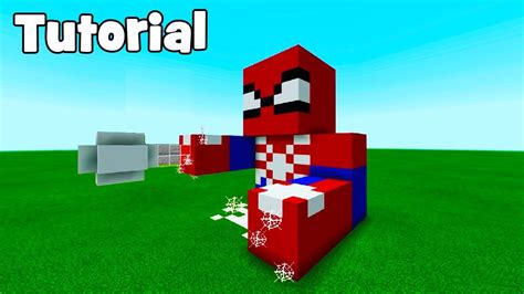 Minecraft Tutorial How To Make A Spiderman Survival House Youtube