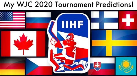 First game is on july 21st! My WJC 2020 Tournament Predictions! (IIHF World Junior ...