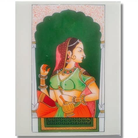 Gloss Mix Colour Ancient Glass Painting Size 8 X 10 Inch At Rs 450 In