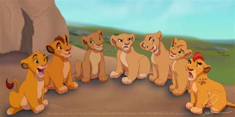 The Royal Cubs By Takadk Lion King Fan Art Disney Lion King Lion