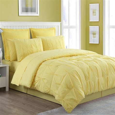 There is a very high security. Fiesta Cotton 4 Piece Pintuck Luna Solid Color Comforter ...