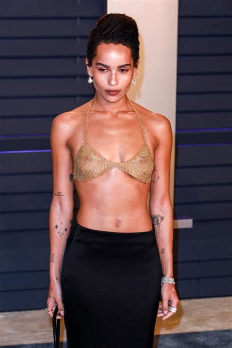 Zoe Kravitz Tits Are Seen At Oscars And Met Gala Scandal