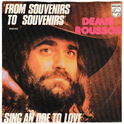Demis Roussos From Souvenirs To Souvenirs - Demis Roussos – From Souvenirs To Souvenirs (1975, Vinyl) - Discogs