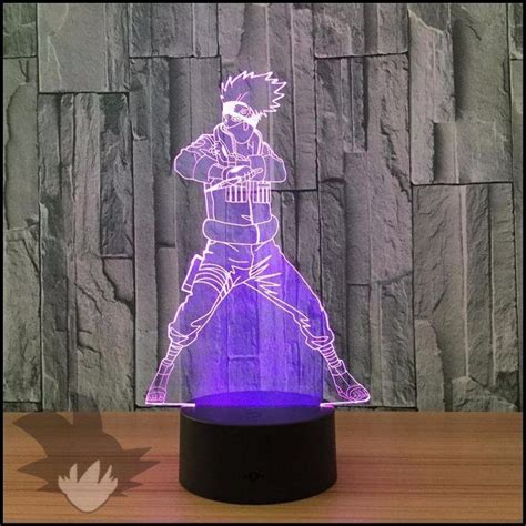 Anime Naruto Kakashi Led Hologram Figure Available At Our Store Now