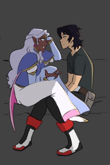 Keith And Princess Allura S Romantic Hang Out From Voltron Legendary Defender Voltron