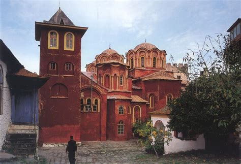 Agion Oros Mount Athos 0054 The Miraculous Icon Of Panagia Paramythia Holy Monastery Of