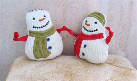 Snowmen Easy In The Hoop Machine Embroidery Applique