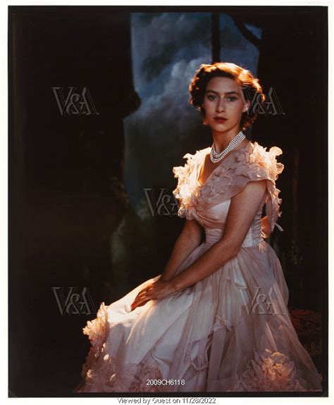Princess Margaret Aged 19 Photo Cecil Beaton England 1949 Vanda Images