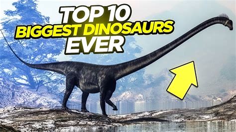 Top 10 Biggest Dinosaurs That Ever Lived Youtube