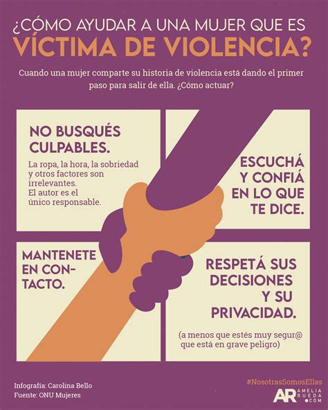 ¿cómo Ayudar A Una Mujer Víctima De Violencia