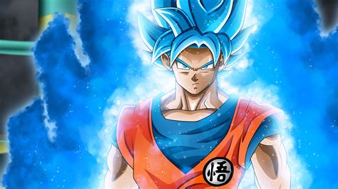Dragon Ball Super Blue Goku Portrait Uhd 4k Wallpaper Pixelz