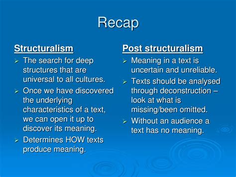 Ppt Structuralism And Post Structuralism Powerpoint Presentation