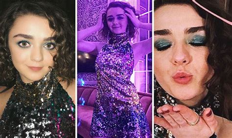 Game Of Thrones Maisie Williams Arya Stark Stars Wild Side Revealed