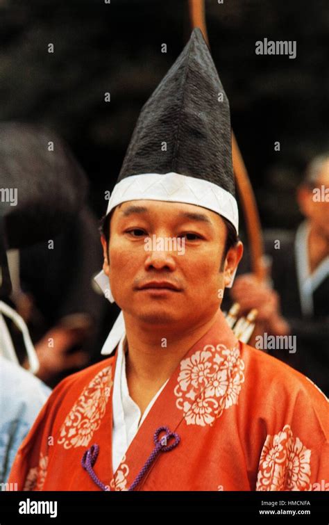 Young Ainu Man Hokkaido Japan Stock Photo Alamy