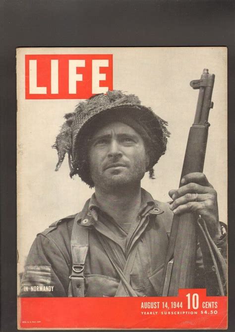 Life Magazine August 14 1944 In Normandy Wwii Articles And Ads Life