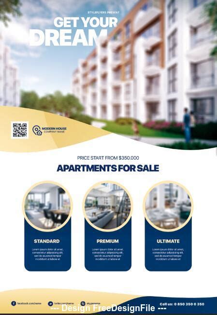 Real Estate Psd Flyer Template Free Download